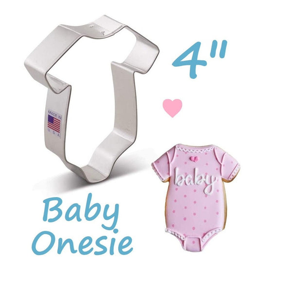 baby onesie cookie cutter shape