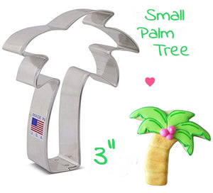 small palm tree cookie cutter