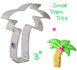 small palm tree cookie cutter