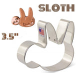 cute sloth cookie cutter by ann clark