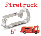 fire truck cookie cutter by ann clark