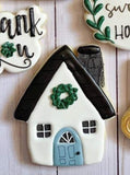 Home Sweet Home Cookie Cutter, Gingerbread House Ann Clark