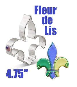 fleur de lis cookie cutter by ann clark