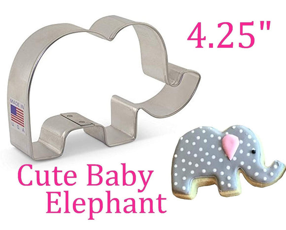 cute elephant cookie cutter