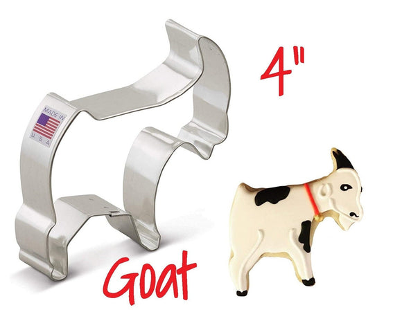 cute goat cookie cutter by ann clark