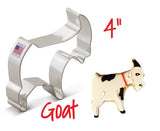 cute goat cookie cutter by ann clark