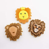 Cute Lion Face Cookie Cutter, African Animal Shape, Ann Clark