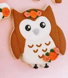 Cute Owl Cookie Cutter, Trendy Animal Shape, Ann Clark