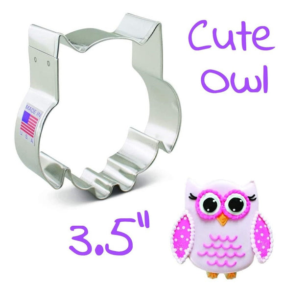 cute owl cookie cutter