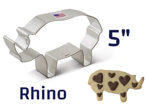 rhinoceros cookie cutter ann clark