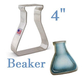 science beaker cookie cutter by ann clark