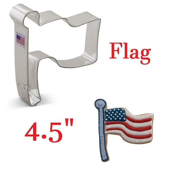 flag cookie cutter shape