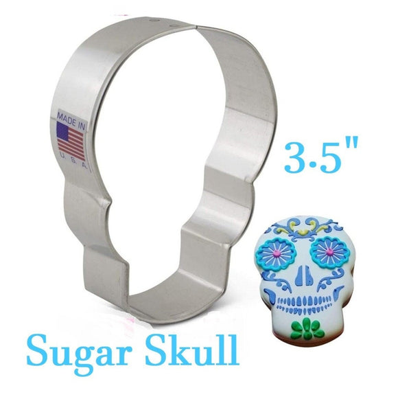 sugar skull cookie cutter