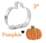 ann clark 3 inch pumpkin cookie cutter