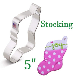 christmas stocking cookie cutter