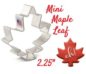 mini mapleleaf cookie cutter by ann clark