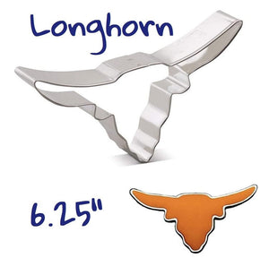 texas longhorn cookie cutter