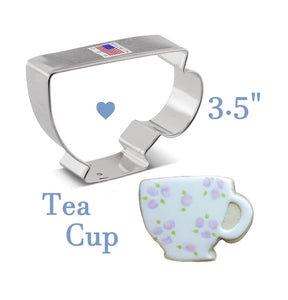 Teacup cookie cutter