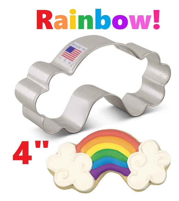 rainbow cookie cutter by ann clark