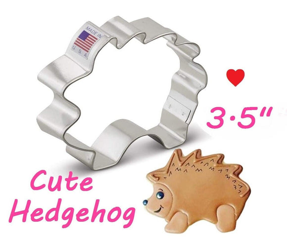 cute hedgehog cookie cutter