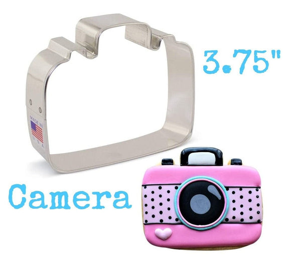 Camera Cookie Cutter, Photography Cookies, Ann Clark