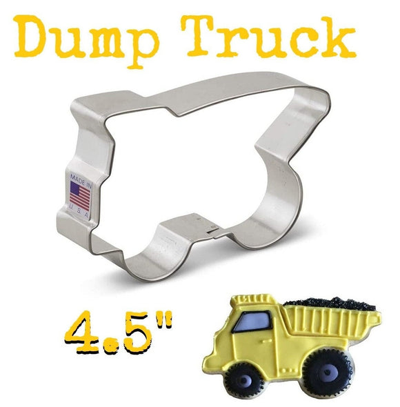 kid's dump truck cookie cutter