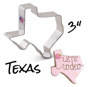 small texas cookie cutter, state shapes