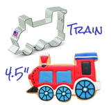 locomotive train cookie cutter shape