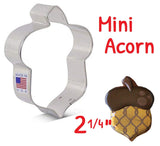 mini acorn cookie cutter by ann clark