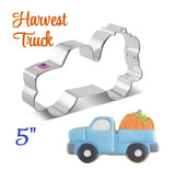 harvest pumpkin truck cookie cutter