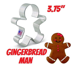 gingerbread boy cookie cutter by ann clark