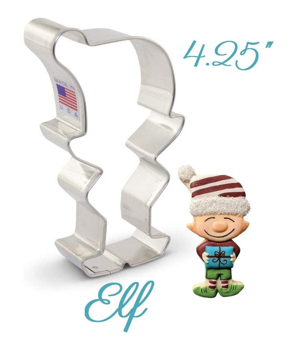 cute Christmas elf cookie cutter