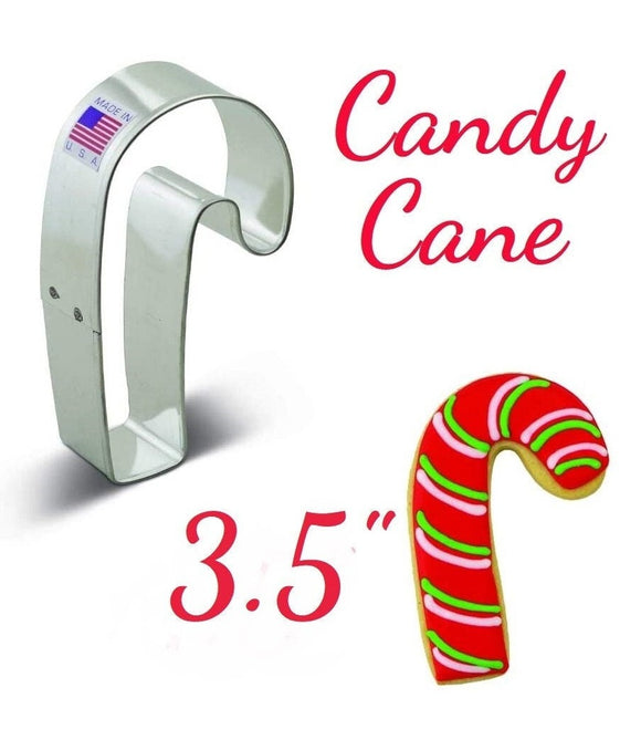 candy cane cookie cutter by ann clark