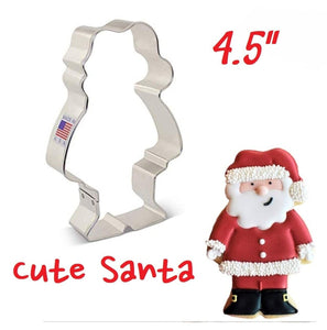 santa claus cookie cutter