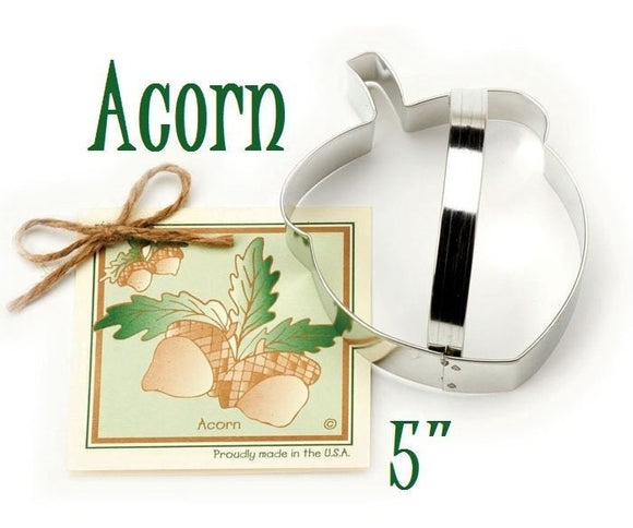 Acorn Cookie Cutter, Ann Clark Gift Collection with Recipe