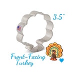 ann clark's forward facing turkey cookie cutter