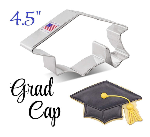 graduation cap cookie cutter