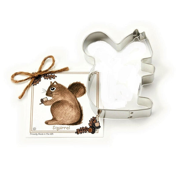 Large Squirrel Cookie Cutter, Ann Clark Gift Collection, Autumn Fall Baking