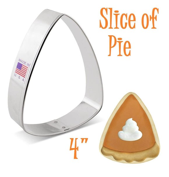 slice of pie cookie cutter