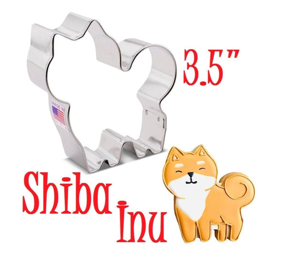 shiba inu doge cookie cutter