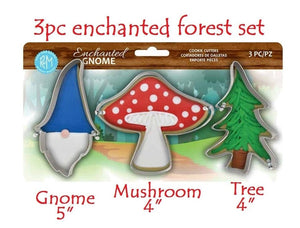 enchanted gnome cookie cutter set