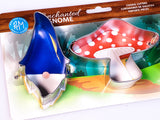 3pc Gift Boxed Enchanted Forest Cookie Cutter Set, Gnome Mushroom and Woodland Tree