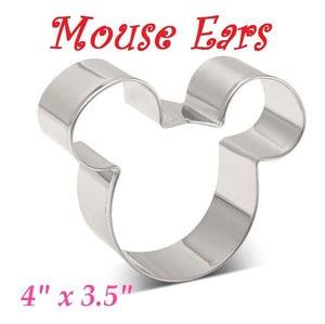 mickey mouse shape cookie cutter