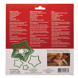 10pc Star Cookie Cutter Set to Make Christmas Tree, Gift Boxed Baking Set