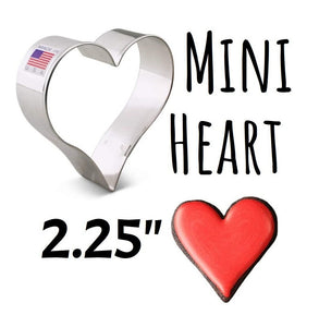 mini heart cookie cutter