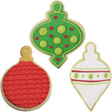 3pc Christmas Ornament Cookie Cutter Set, Christmas Baking