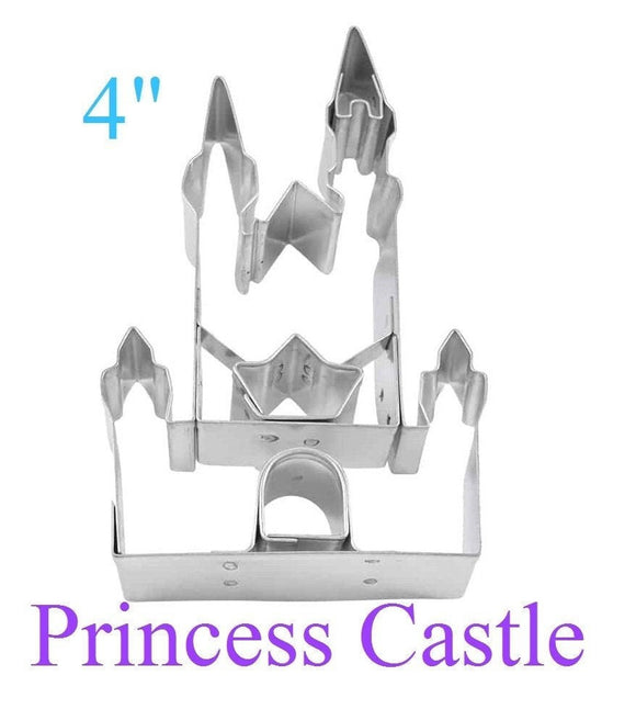 castle cookie cutter with cutouts