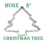 huge 8 inch christmas tree cookie cutter