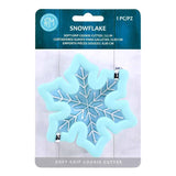 Soft Grip Christmas Snowflake Cookie Cutter, Winter Snow Shape for Kids