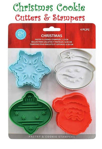 christmas cookie cutters and stamp set